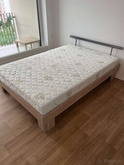 Postel 200x140cm + matrace 21cm - 2