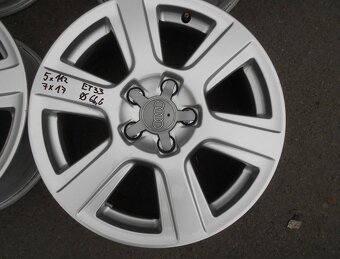 Alu disky originál Audi 17", 5x112, ET 33, šíře 7J - 2