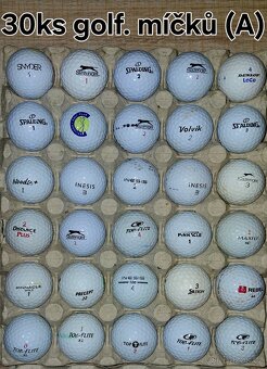 Golfové míčky 50ks - 2