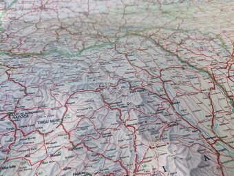 Obojstranná mapa východní Evropy - 2