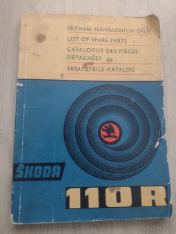 ŠKODA 110 R, (ERKO), KATALOGY ND, 1970 A 1971-1972 A 1974-75 - 2