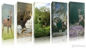 Trezor na 10 zbraní s hunter dekorem - 2