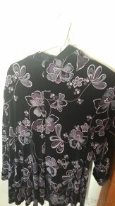 Večerní komplet dl. šaty a vršek plus size od R&M Richards - 2