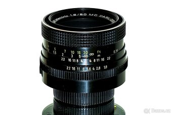 CZJ Pancolar electric MC 1,8/50mm M42 OHNIVÁK - 2