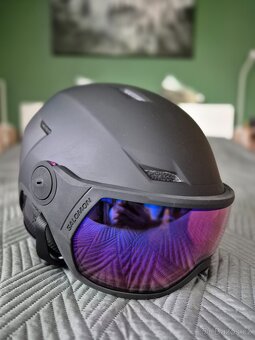 Lyžařská Helma Salomon Pioneer LT Visor Photo Sigma - 2