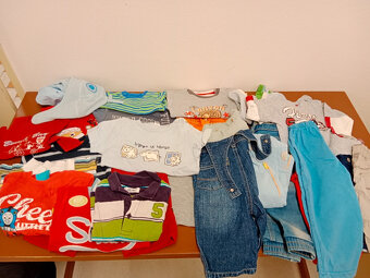 Balík chlapeckého oblečení vel. 86 - do jednoho roku - 2