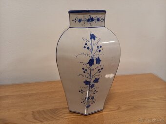 stará malovaná keramická váza - 2