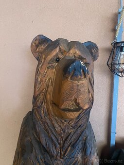 Dřevěný Medvěd 170cm - 2