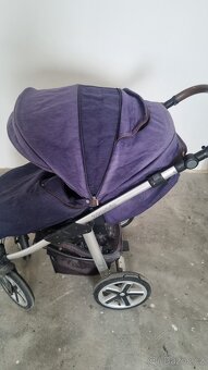 Modrý kočárek Babydesign - 2