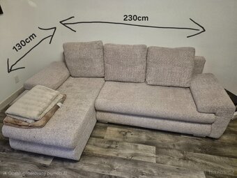 Rohová rozkládací pohovka - 2