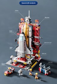 Stavebnice Raketoplán, kompatibilní s LEGO - 2
