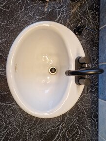 Kohler litinové smaltované umyvadlo - 2