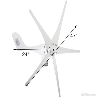 Větrná elektrárna 12V - 2