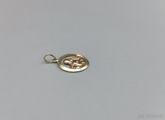 Zlatý přívěsek anděl, 1,00g, 14 kt, 585/1000 - 2