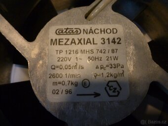 Ventilátor Mezaxiál 3142 - 2