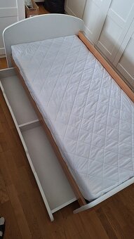 Dětská postel Ourbaby se zábranou s vílou - 2