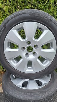 Alu kola originální Audi 5x112 včetně pneu 205/55 R16 - 2