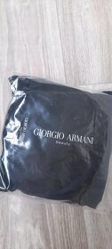 Giorgio Armani luxusní červené psaníčko etue v černém vaku - 2