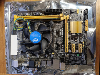 3ks Základní desky ASUS + Gigabyte + CPU + RAM - motherboard - 2