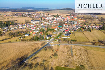 Prodej stavebního pozemku 1061 m2, Mirošov - 2