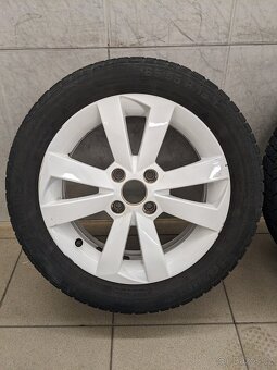 Kompletní zimní ALU kola 185/55 R15 s Barum pneu - 2