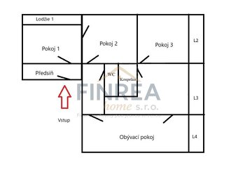 Prodej bytu, 4+1, 85 m2, OV, Chomutov, ul. Seifertova - 2