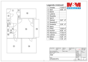 Prodej bytu 3+1, 68 m², Brno, ul. Oderská - 2