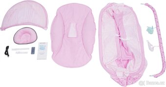 Elektrická dětská postýlka / kolébka s automatickým houpáním - 2