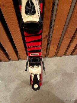 Dětské sjezdové lyže 100 cm včetně lyžáků - 2