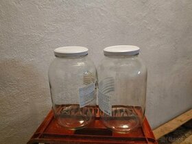 Prodám 100 ks, velké zavařovací sklenice - 2