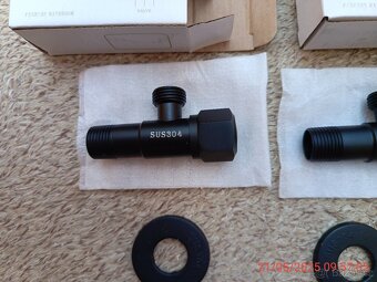 Rohový ventil 1/2". - 2