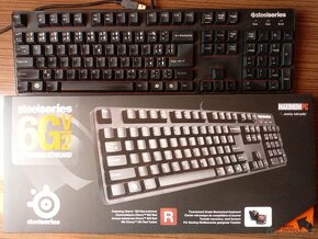 Klávesnice Steelseries 6Gv2 USB velmi použitá - 2