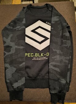 Černá pánská mikina – velikost M - 2