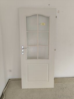 Bílé interiérové dveře falcové - 2