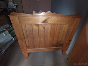 2x Postel 100x200 borovice masiv - 2
