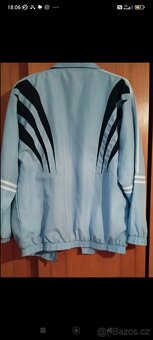 Vintage světle modrá bunda - 2