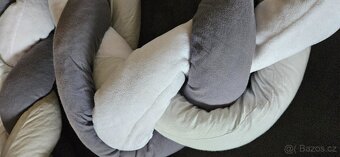Mantinel do postýlky, 350cm, šitý na míru - 2