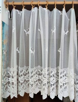 záclona 90 x 230 cm 150,- a další - 2