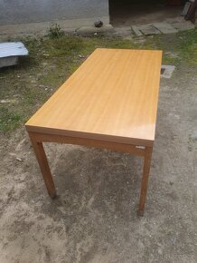 Dřevěný stůl š x d x v, 80x170x76 cm - 2