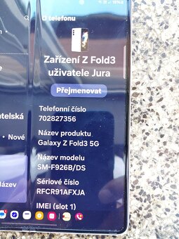 Prodám nový SAMSUNG GALAXI FLOP 3 5GB,512GB-nebo vyměnim za - 2