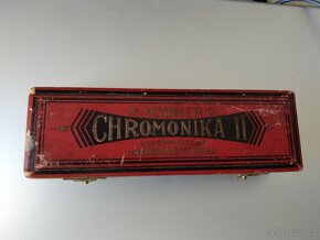Prodám foukací harmoniku Hohner Chromonika II - 2
