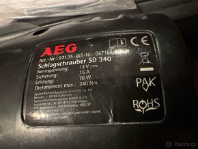 Utahovák na kola AEG SD340 - 2