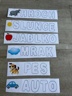 Pohyblivá abeceda + šablony v pdf - 2