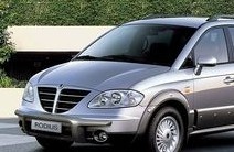 Rám přední Ssangyong Rodius I. nový a ORIGINÁL s držáky - 2