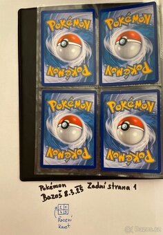 Kusové karty TCG Pokémon STARÉ 5-10LET (ORIGINÁL) - 2