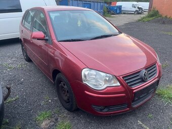VW Polo 9N 2006 LA3X BMD kapota, blatník, dveře, světlo - 2