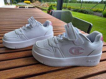 DĚTSKÉ SNEAKERSY CHAMPION RD18 PLATFORM GLITER UNISEX VEL 30 - 2