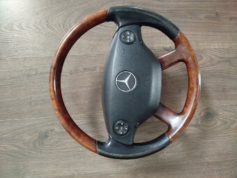 Volant w221 předfacelift, dřevěný vyhřívaný - 2