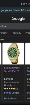 Hodinky festina - 2