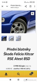 Přední nárazník a blatníky - 2